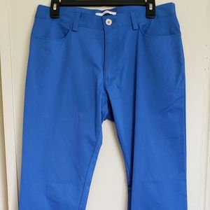 Calvin Klein Blue Slim Fit Dress Pant